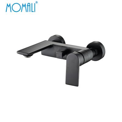 China Momali Sanitary Hot Selling Brass Wall Mounted Bath Tub Shower Mixers In-Wall Slide Bar Brass Waterless Tap OEM ODM Hot And Cold Shower Faucet for sale