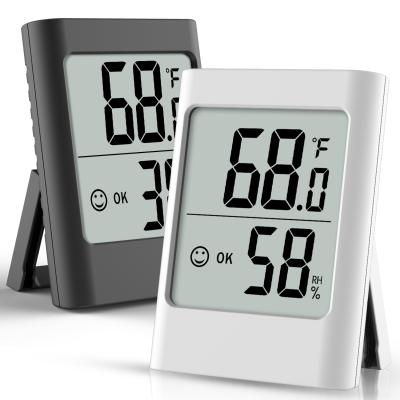 China Digital Room Thermometer Hygrometer Temperature Humidity Recorder Indoor Thermo-Hygrometer with Magnet Comfort Level 7.9*5.8*2.4cm for sale