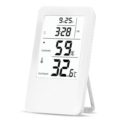 China 24 Hours Digital Thermometer Hygrometer Measuring Temperature for Room Garden and Warehouse Digital Indoor Room Thermometer for sale