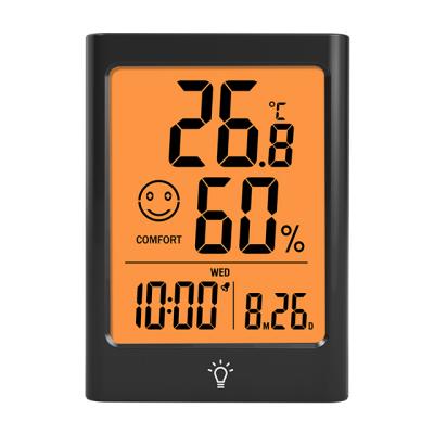 China â „ ƒ /â „ ‰ Indoor Digital Wall Mounte Blacklight Accuracy Thermometer Hygrometer Temperature Humidity Monitor Meter for sale