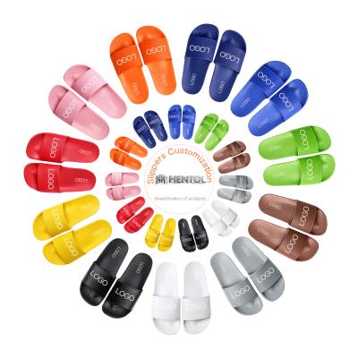 China CUSHIONING Luxury Slide Sandals Rubber Slippers Customizable Mens Slide Pool Slippers High Quality Black Rubber Fancy Sandals Manufacturer for sale