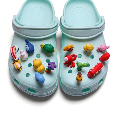 China Eco-froendly 2021 Cute Charm Shoe Accessories For Kids Hoops Decorations Decorative Resin For Shoe Charms for sale