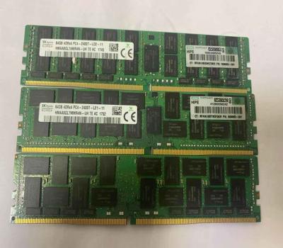 China Reduced Memory New 805358-B21 HPE 64GB (1x64GB) Per Load Original Server Quad Grade x4 DDR4-2400 CAS-17-17-17 Kit Server Memory Ram for sale