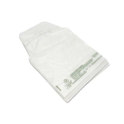 China Food Biodegradable PLA and PBAT Clear Handle Drinkable Packaging Bags for Shops Dining Hall Portable Transparent Beverage Milk Juice for sale