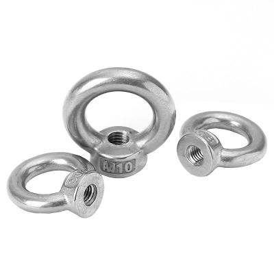 China Heavy Industry Supplier Stainless Steel Chinese Manufacturers Ring Nut Custom Size Bright Galvanized Ring Nut for sale