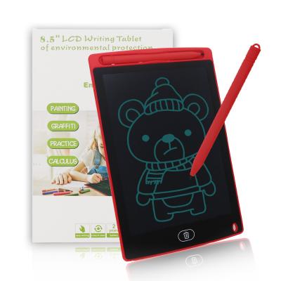 China Best Gift Cute Loose Leaf Graphics Tablet 8.5inch Kids Erasable LCD Writing Tablet for sale