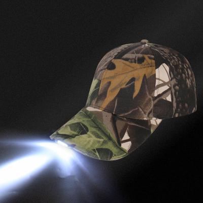 China C7-K001 Cotton JOINT Instant Glow Praise Hats Outdoor Men Fishing Sports Hat Summer LED Light Up Luminous Baseball Caps for sale