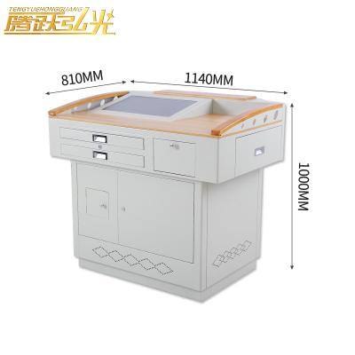 China Modern School office furniture conference room Multimedia reversible podium for multimedia classroom Style two for sale