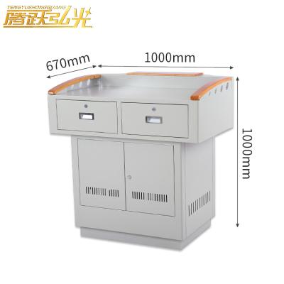 China Modern School office furniture conference room Multimedia reversible podium for multimedia classroom Style Six for sale