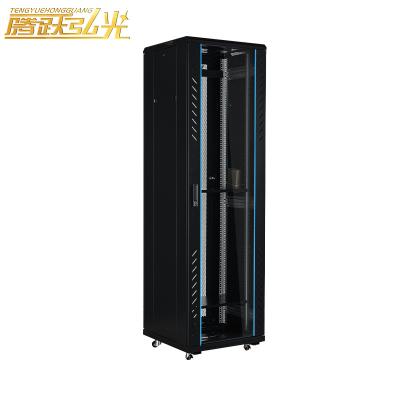 China Workplace Storage TD Factory Ready Goods Data Center Switch Cabinet Network 16u-42U Open Frame Server Rack 42U 600mm for sale