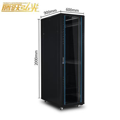 China Workplace Storage TD Factory Ready Goods Data Center Switch Cabinet Network 16u-42U Open Frame Server Rack 42U 900mm for sale