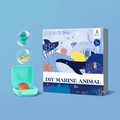 China Eco-friendly Non-Toxic Custom Children's Handmade Model Making Color Soap DIY Material Toy Soap Making Kit for sale