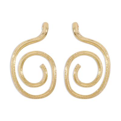 China FASHIONABLE European and American irregular personality personality exaggerated cold wind of earrings for sale