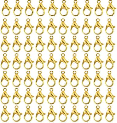 China Wholesale Alloy Findings 9mm Gold Filled 24k Lobster Clasp For DIY Jewelry for sale