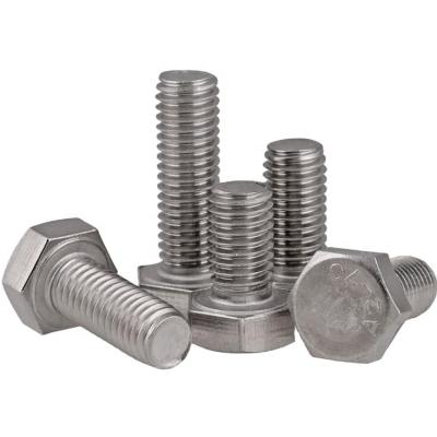 China High strength carbon steel din933 din931 hot dip galvanized 8.8 grade bolt and nut ALL for sale