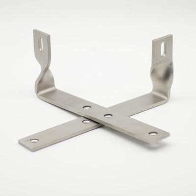 China Cold Stainless Steel SS304 SS316 L Shape Froging Bracket For Solar for sale