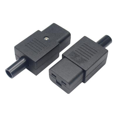 China JA-2261 C19 C20 Automotive Horizontal AC Plugs Connector Set Male Female Plug Adapter for sale