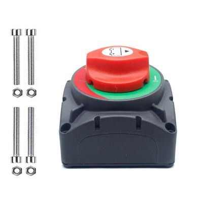 China ABS+PA66+Copper Marine Heavy Duty Truck Yacht 1-2-both-off 4 Position Automotive Switch ABS+PA66+Copper 600A Battery Carved Switch for sale