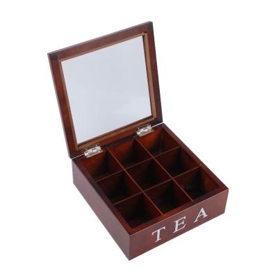 China Handmade Ahmad Matte Lacquer Finish Luxury Wooden Tea Box for sale