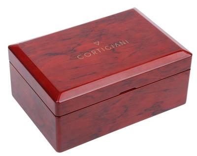 China Factory Wholesale Custom Wooden Ring Packaging Jewelry Box for sale