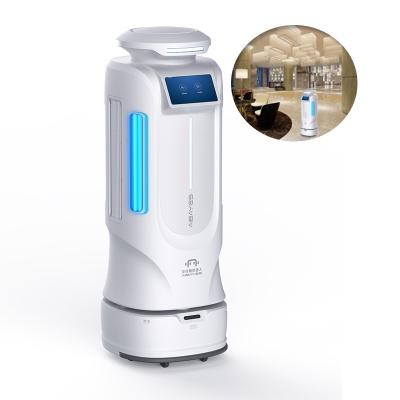 China Autonomous Sterlizing robot medical grade robot hotels light uv-c air disinfection robot for sale