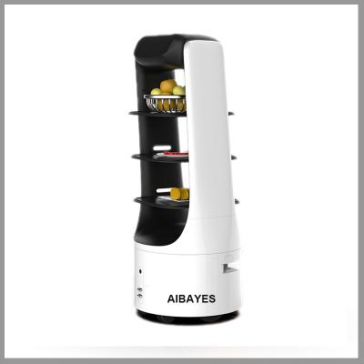 China Hotels Aibayes Robot Restaurant Smart Waiter Autonomous Intelligent Service Mobile Delivery Robot for sale