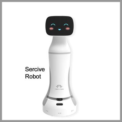 China Artificial Intelligence Service Robot Retail Humanoid Humanoid Service Robot Hotel Room Service Home Robot for Hotel for sale