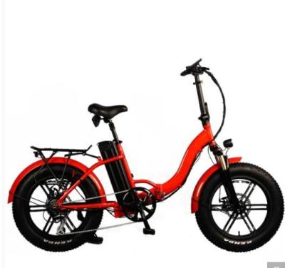 China PAS & Throttle Wholesale 20in Fat Tire Electric City Bike Electric Bicycle for sale