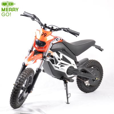 China 750W Cheap Medium Driver Dirt Electric Motorcycle 36V 12Ah for sale