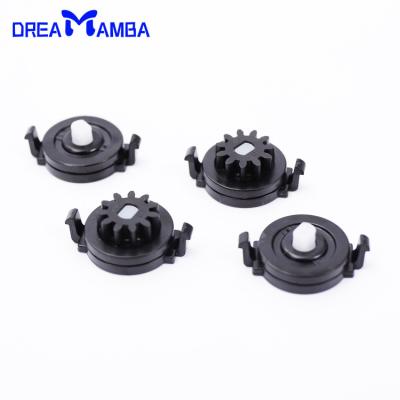 China Traditional Plastic Soft Narrow Rotary Gear Damper Hydraulic Oil Damper Rotation Damper for sale