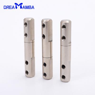 China Traditional Friction Torque Hinge 10*57mm Position Control Metal Hinges For LCD Monitor 360 Degree Rotating Hinge for sale