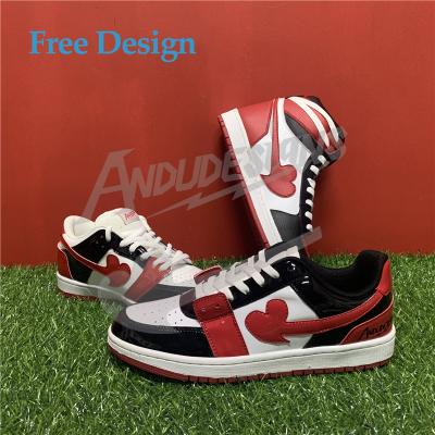 China Trend Logo Sport Shoes Fashion Casual Custom Wholesale Running Retro Basketball Sneakers For Women Men for sale