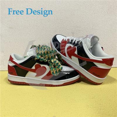 China Fashion Trend Wholesale Custom Logo Men Low Top Breathable Basketball Shoes Brand Retro Sneakers For Men for sale