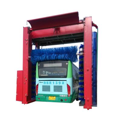 China China-Chic New Risense 3 Brushes Fully Automatic Bus Truck Wash Machine With 3 Phase, 380v, 50Hz Voltage for sale