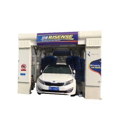 China China-chic New Risense Fully Automatic Washing Machine Car Wash Tunnel For Car Washes With Dryer And Drying Brushes for sale