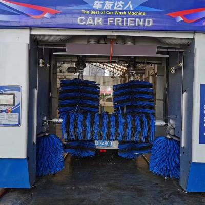 China Sedan/Jeep/Minibus Within 10 Seats Risense Car Wach Machine ROLLVER CF-330 Fully Automatic Rollover Car Wash Machine 5 Fans Brushes+3 for sale