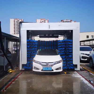 China Sedan/Jeep/Minibus Within 10 Seats Factory Risense ROLLVER CF-330 Full Automatic Rollover Car Wash Machine 5 Fans Brushes+3 for sale