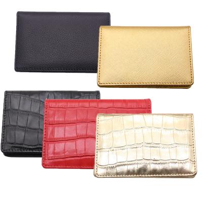 China Elegant vintage custom card holder, luxury id card holder, supplier soft leather card holder for sale