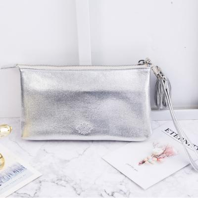 China High Quality Leather Women Wallet Multifunctional Smart Bill Glitter Clutch Wallet Big Long for sale