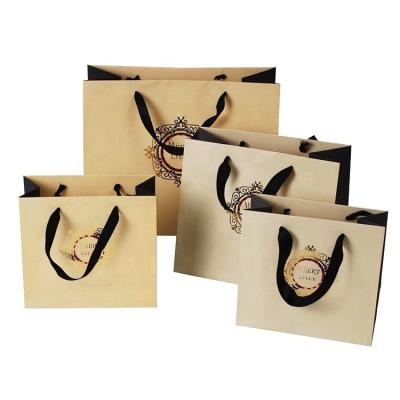 China Eco Supplier Recyclable Custom Design Fancy Packaging Luxury Paper Shopping Bags With Printing Brand Logo for sale