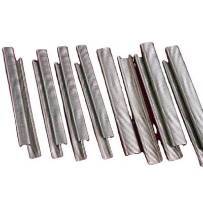 China Hot Post Manufacturer Flat C Nails Head Stainless steel hogring material nails for sale