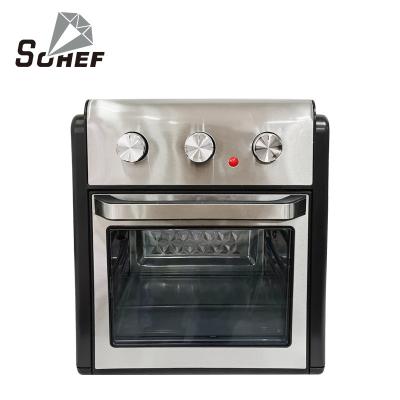 China Wholesale Hot Selling 20L Kitchen 20L Digital Electric Deep Power Heating 1700W 20L Air Fryer Oven Hot Healthy Oil Free Oven for sale