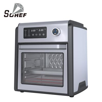 China Hot Sale Healthy Oil Free Heating Kitchen 1700W 20L No Oil Cooker Oven Air Fryer High Quality Hot Air Fryer Oven for sale