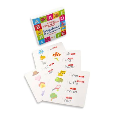 China Paper Custom Design 400g Art Paper Memory Card Game Printing for sale