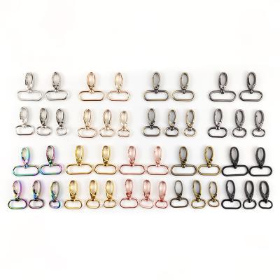 China Bag Accessories Deepeel 16-38mm Handbag Hardware Accessories Bag Strap Hugging Buckle Swivel Snap Hook for sale