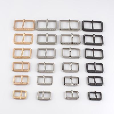 China Deepeel YK188 25-50mm Handbag DIY Sewing Accessories Pin Belt Buckle For Bags Straps Rectangle Adjust Roller Shoes Snap Buckles for sale