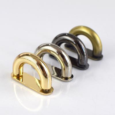 China Deepeel AP523 13mm DIY Hardware Accessories Connection Alloy Metal Sewing Shoes Bags Arch Bridge D Ring Buckle for sale