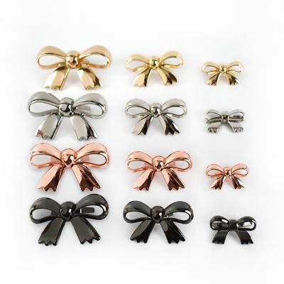 China Deepeel BF327 Bowknot Bowknot Decoration Buckles Accessories Handbag Hardware Leather Sewing Rivet for sale