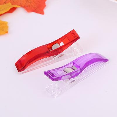 China Hemming Tool Multicolor Plastic Patchwork Edge Clothing Sewing Sewing Clips Accessories Deepeel Fabric Flange Patchwork Clips AR016 for sale