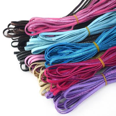 China Deepeel EB137 6mm Elastic Garment Accessories Hook Sewing Bright Silk Elastic Strap Multicolor Hair Rope Decoration Elastic Band for sale